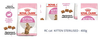 RC cat KITTEN STERILISED - 400g 1