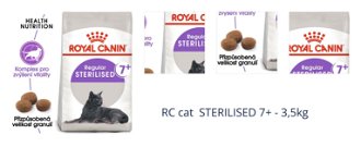 RC cat  STERILISED 7+ - 3,5kg 1