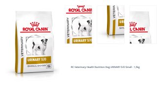 RC Veterinary Health Nutrition Dog URINARY S/O Small - 1,5kg 1