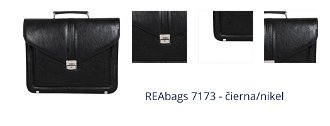 REAbags 7173 - čierna/nikel 1