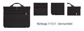 REAbags 7173-T - čierna/nikel 1