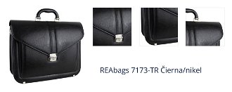 REAbags 7173-TR Čierna/nikel 1