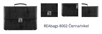 REAbags 8002 Čierna/nikel 1