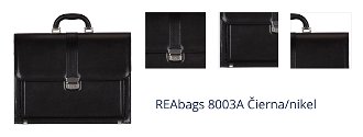 REAbags 8003A Čierna/nikel 1