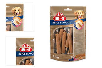 Rebierko žuvacie Triple Flavour 6ks 4