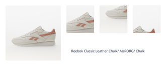 Reebok Classic Leather Chalk/ AURORG/ Chalk 1