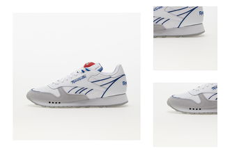 Reebok Classic Leather Pump Ftw White/ Vector Blue/ Vector Red 3