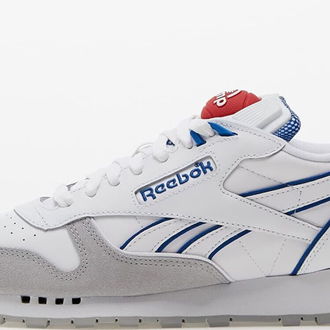 Reebok Classic Leather Pump Ftw White/ Vector Blue/ Vector Red 5