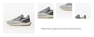 Reebok Classic Legacy AZ Pure Grey 4/ Chalk/ Cd Grey 6 1