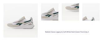 Reebok Classic Legacy Az Soft White/ Dark Green/ Pure Grey 3 1