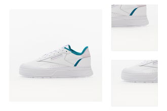 Reebok Club C Double GEO Cloud White/ Seaport Teal/ Quartz Glow 3