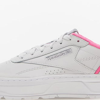 Reebok Club C Double GEO Cold Grey/ Cold Grey/ Atomic Pink 5