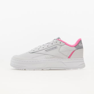 Reebok Club C Double GEO Cold Grey/ Cold Grey/ Atomic Pink 2