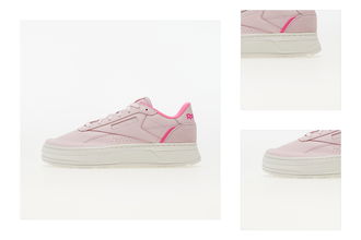 Reebok Club C Double Geo Frozen Berry/ Chalk/ Atom Pink 3