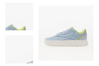 Reebok Club C Double Geo Grey/ Chalk/ Acid Yellow 4