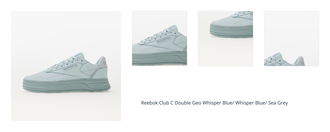 Reebok Club C Double Geo Whisper Blue/ Whisper Blue/ Sea Grey 1