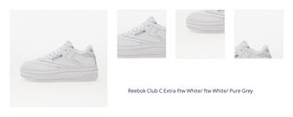 Reebok Club C Extra Ftw White/ ftw White/ Pure Grey 1