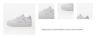 Reebok Club C Extra Ftw White/ Luminous Lilac/ Ftw White 1