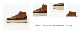 Reebok Club C Geo Mid Wild Brown/ Brown/ True Beige 1