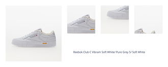 Reebok Club C Vibram Soft White/ Pure Grey 5/ Soft White 1