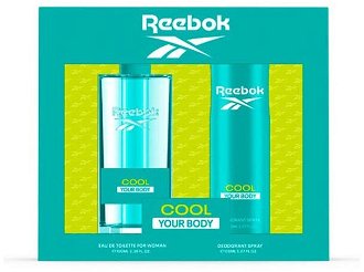 Reebok Cool Your Body For Women - EDT 100 ml + deodorant ve spreji 150 ml