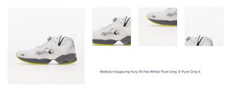 Reebok Instapump Fury 95 Ftw White/ Pure Grey 3/ Pure Grey 6 1