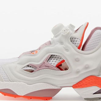 Reebok Instapump Fury 95 Soft White/ Organic Flame/ Infant Lilac 5