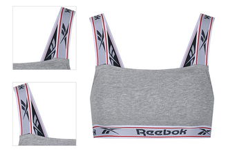 Reebok Krystal Dámska športová podprsenka RBK9482 Grey Marl M 4