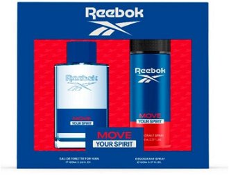 Reebok Move Your Spirit - EDT 100 ml + deodorant ve spreji 150 ml