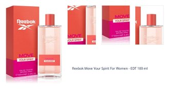 Reebok Move Your Spirit For Women - EDT 100 ml 1