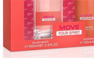 Reebok Move Your Spirit For Women - EDT 100 ml + deodorant ve spreji 150 ml 8