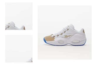 Reebok Question Low White/ White/ Light Sand 4