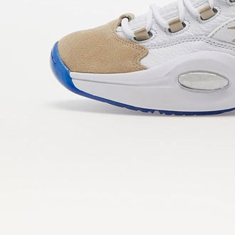 Reebok Question Low White/ White/ Light Sand 8