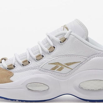 Reebok Question Low White/ White/ Light Sand 5