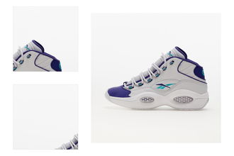 Reebok Question Mid Classic Grey 1/ Bold Purple/ Classic Teal 4