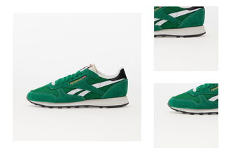 Reebok x Human Right Classic Leather Green/ Ftw White/ Vector Red 3