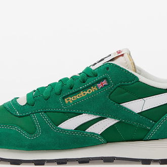 Reebok x Human Right Classic Leather Green/ Ftw White/ Vector Red 5