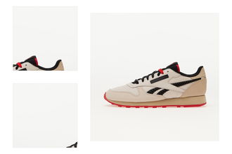 Reebok x La Casa De Papel Classic Leather Moon White/ Pebble/ Vector Red 4