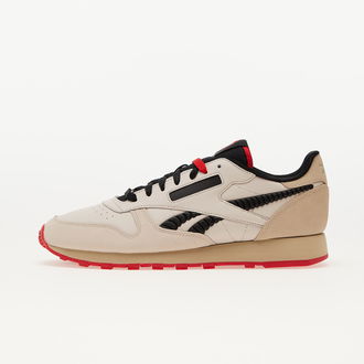 Reebok x La Casa De Papel Classic Leather Moon White/ Pebble/ Vector Red 2