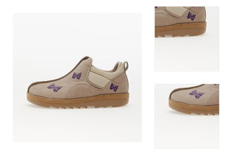 Reebok x Needles Beatnik Moc Modern Beige/ Sand Beige/ Extra Purple 3