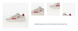 Reebok Zig Kinetica 2.5 Pus Soft White/ Chalk/ Vector Red 1