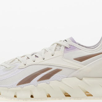 Reebok Zig Kinetica 3 Chalk/ Taupe/ Purple Oasis 5