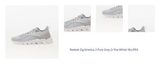 Reebok Zig Kinetica 3 Pure Grey 2/ Ftw White/ BLUPEA 1