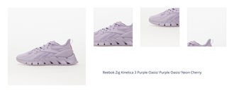 Reebok Zig Kinetica 3 Purple Oasis/ Purple Oasis/ Neon Cherry 1