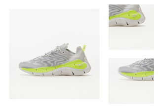 Reebok Zig Kinetica II Gray/ Yellow 3