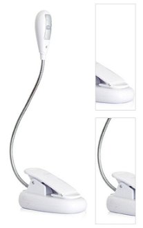 REER Lampička biela LED nočná s klipom 3