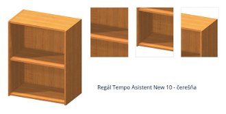 Regál Tempo Asistent New 10 - čerešňa 1