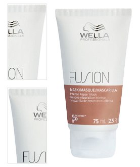 Regeneračná maska pre poškodené a lámavé vlasy Wella Professionals Fusion Mask - 75 ml (99350169106) + darček zadarmo 4