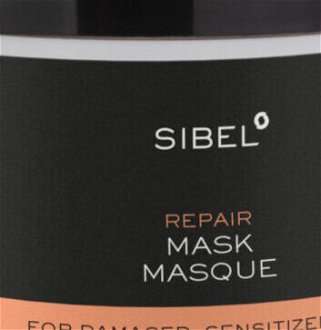 Regeneračná maska pre zničené a citlivé vlasy Sibel Repair - 500 ml (8700010) + darček zadarmo 5