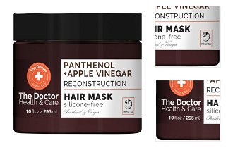 Regeneračná maska The Doctor Panthenol + Apple Vinegar Reconstruction Hair Mask - 295 ml 3